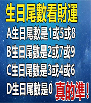 黑河你的生日尾数是几？命运如何？